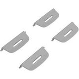 PeeWee Clips - Zilver - 4 stuks