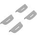 PeeWee Clips - Zilver - 4 stuks