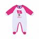 OM Grenouillère Bébé Fille 2026/27 Blanc Rose - 18M