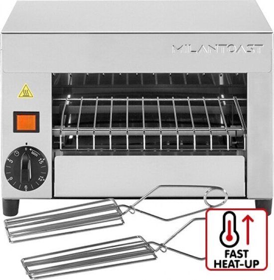 Milantoast MilanToast Tosti Salamander - 1-Etage 420099 - RVS