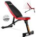 Banc de musculation inclinable - Pliable - 120 kg - 6 positions - Banc de musculation multifonctionnel