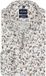 OLYMP Luxor comfort fit overhemd - dobby - wit met groen en blauw dessin - Strijkvrij - Boordmaat: 47 (EU maat: 3XL)