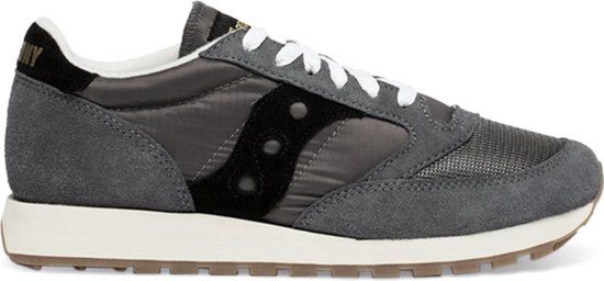 Saucony Jazz Original Vintage, Sneaker Uomo, Grigio Nero, 42 EU