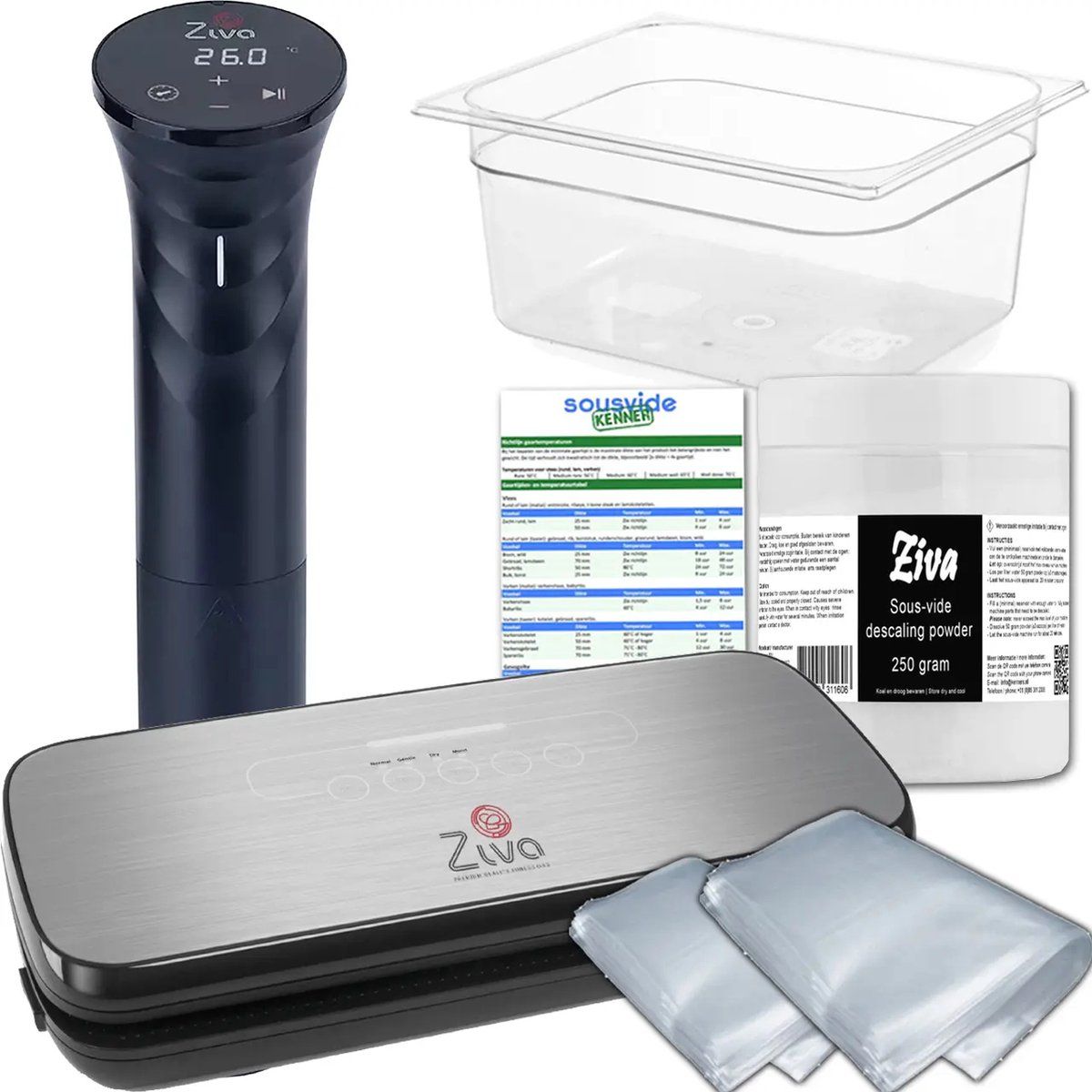 ZIVA Savant + OneTouch + 12 liter waterbak bundel