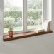 vidaXL - Raamprofielen - 2 stuks - Donkerbruin - 90 x 20 x 2 cm - Massief Eikenhout