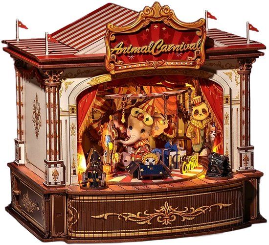 CuteBee Miniatuurhuisje - Animal Carnival