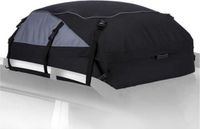 Icecat Coffre de toit - Étanche, Pliable, Sac de toit flexible - Oxford 600D + Doublure PVC - 6 sangles - 130 x 110 x 45 cm