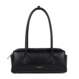 Rechthoekige LANCASTER Paris Handtas 'Lancaster Sac trotteur Zippé Donna Cube Noir' zwart