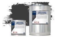 Wixx 2K Epoxy Metaalcoating - 5L - RAL 9005 | Gitzwart