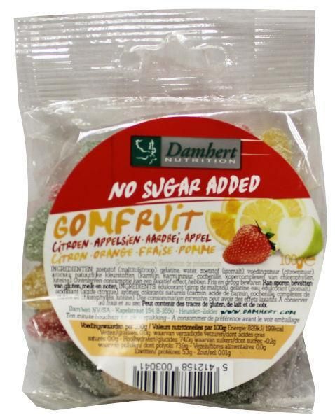 Damhert Extra gomfruit snoepje 100 G