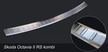 RVS Avisa RVS Achterbumperprotector passend voor Skoda Octvia II RS Combi 2005-2013 'Ribs'