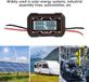 Merkloos Power Meter Tester Equipment Renovation Home Measuring Meter for 69V Solar Battery Chargers & Charging Kits (150A)