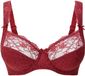 LingaDore DAILY Beugel BH - Ruby wine jacquard - 70H