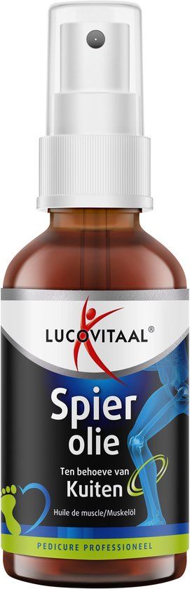 Lucovitaal Spierolie Kuiten Vegan 50 ml