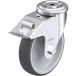 Blickle LER-PATH 160G-FI Zwenkwiel met rem Wieldiameter: 160 mm Draagvermogen (max.): 300 kg 1 stuk(s)