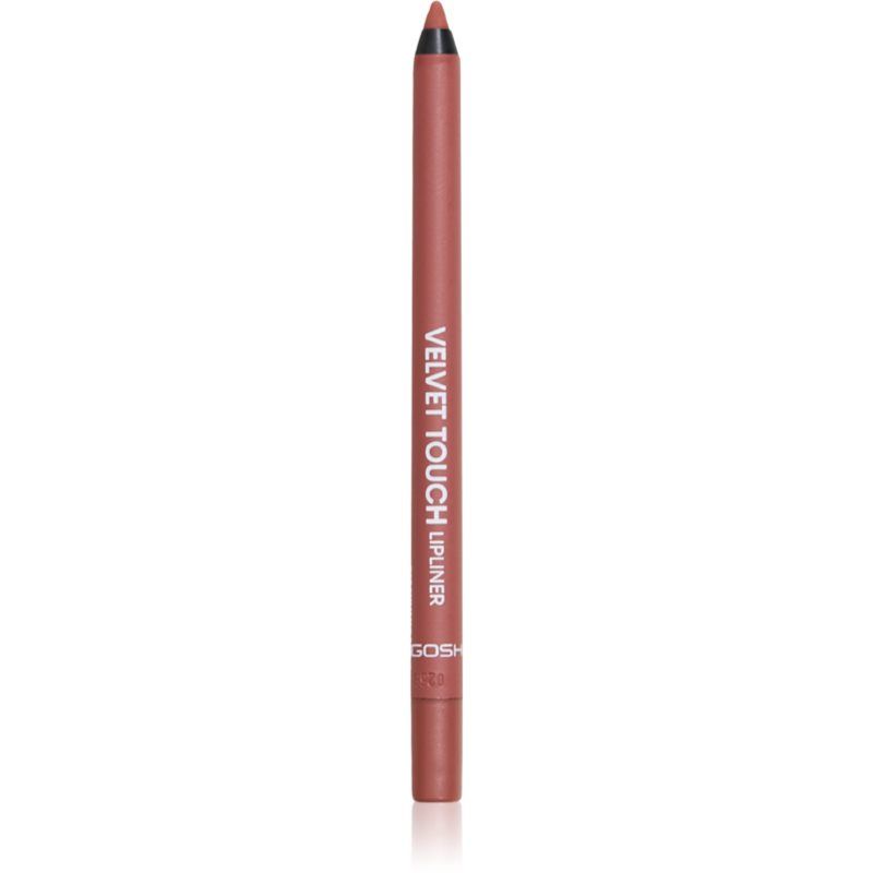 GOSH COPENHAGEN Gosh Velvet Touch Lipliner Waterproof Lip Liner 014 Chocolate Kiss 12g