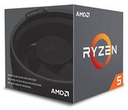 AMD YD2600BBAFBOX processor RYZEN5 2600 Socket AM4 3,9 GHz Max Boost, 3,4 GHz Base+19 MB