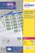 Avery L7159-15 adreslabels Wit Zelfklevend label