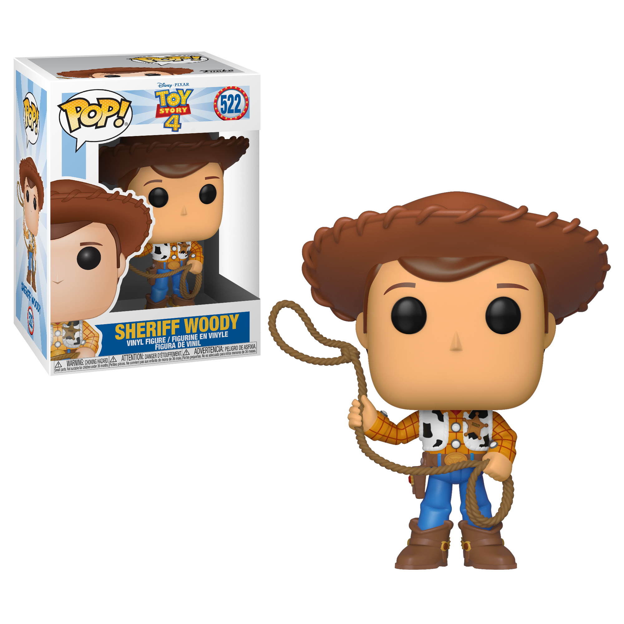 Funko Pop! - Toy Story 4 Sheriff Woody #522 | 37383