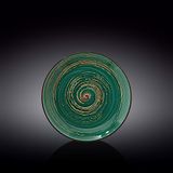 Wilmax WL-669512/A Porseleinen ronde borden, groen, 20,5 cm diameter