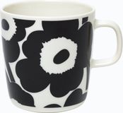 Marimekko Mok 40cl Zwart/Wit