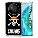 Cokitec Honor Magic 6 Lite 5G Manga One Piece Doodshoofd Versterkte hoes
