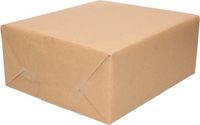 Duni Benelux B.V. Voordeelset van 5x stuks inpakpapier/cadeaupapier kraft bruin rollen 500 x 70 cm