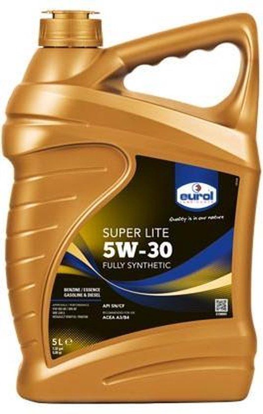 Eurol Super Lite 5W30 - 5L - Motorolie - Volsynthetisch