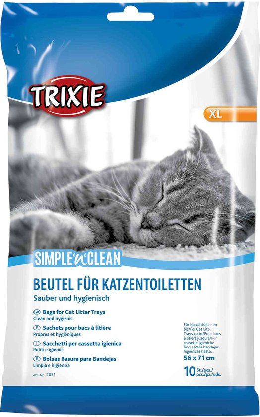 Trixie Simple'n'Clean Kattenbakzakken - XL - 2 x 10 stuks