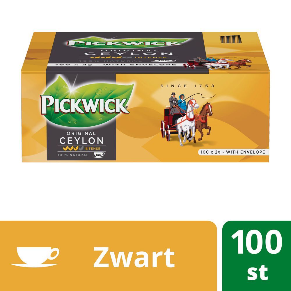 Pickwick Thee Ceylon 100 stuks