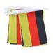 AZ FLAG Slinger Duitsland 4 m 20 vlaggen Licht Polyester 15x10 cm