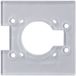 Bosch Accessoires Bosch PRO vierkante basisplaat 7 x 96 x 96 mm - 2608001111