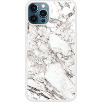iPhone 12 Pro Max Marbre Blanc bedrukt siliconen hoesje