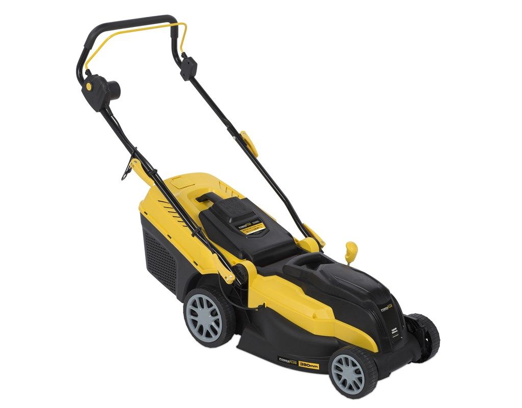 Powerplus POWXG6251 - Elektrische grasmaaier - 1600W - 38cm - Met opvangbak en mulchfunctie