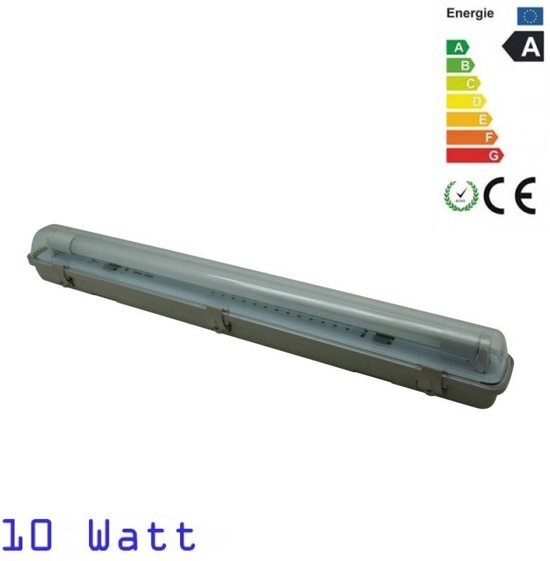 HOFFTECH LED TL 10W armatuur - 60 cm - Waterdicht - Energiebesparend - 800 Lumen