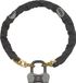 Abus cadenas de vélo avec antivol en U, 1100 mm, noir