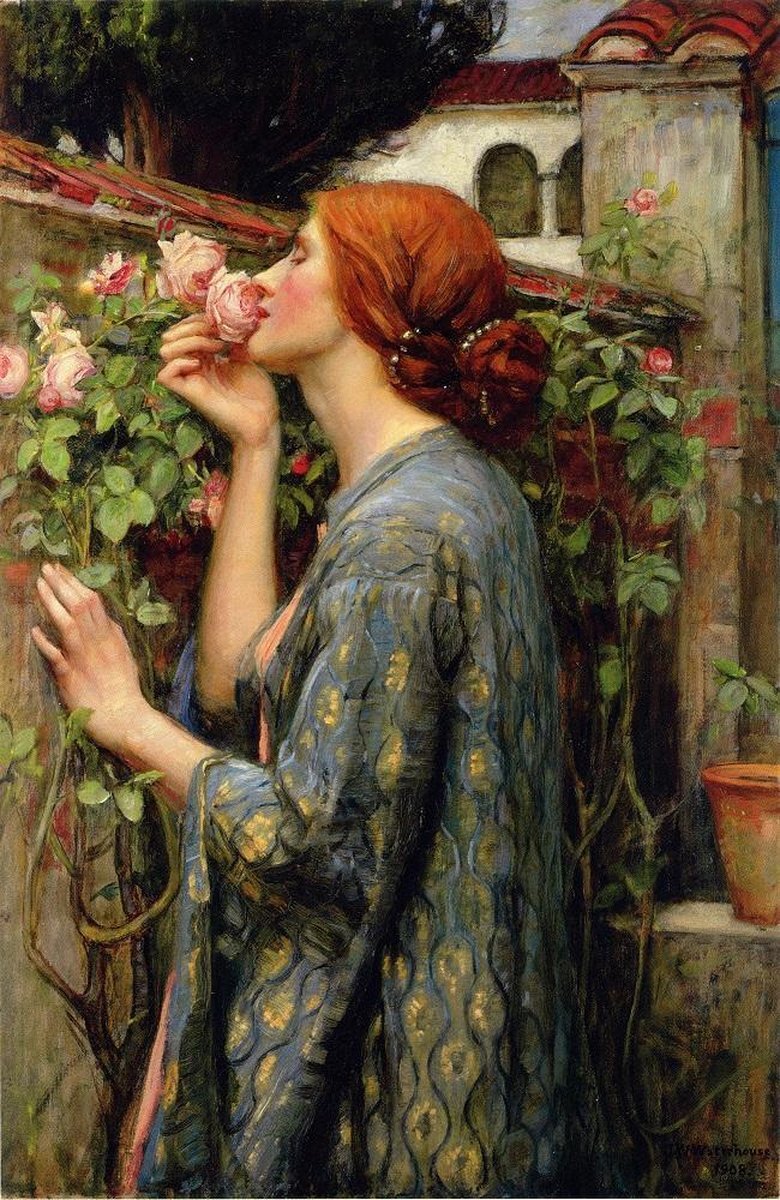 Unbekannt Puzzel 1000 stukjes - Waterhouse John William: The Soul of the Rose