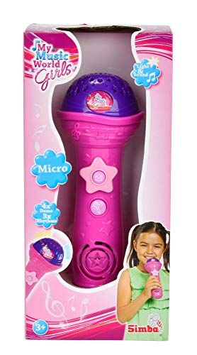 Simba My Music World Girls Shining Mikro - 20 cm - 4006592614645