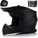 Vito Bambino casque cross enfant mat noir YS 47-48 CM