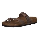 Birkenstock Mayari Dames Slippers Tobacco Brown Regular-fit | Bruin | Nubuck | Maat 43 | 1011433