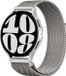 Strap-it Milanese band - Titanium - Geschikt voor Samsung Galaxy Watch 4/5/6/7/FE