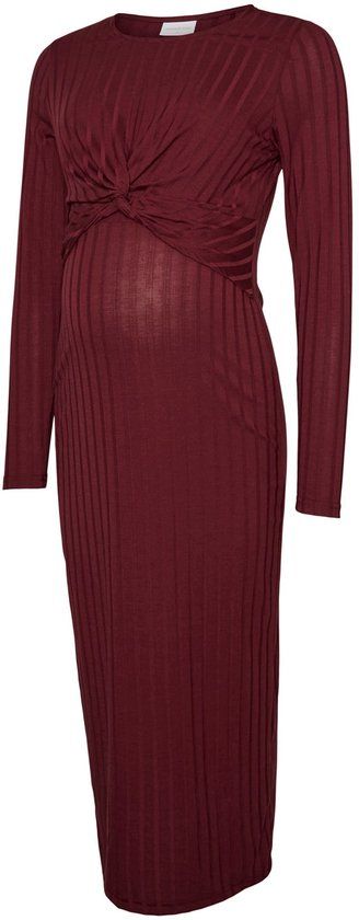 Mama Licious Jurk MLLUCY Zwangerschapsjurk Windsor Wine
