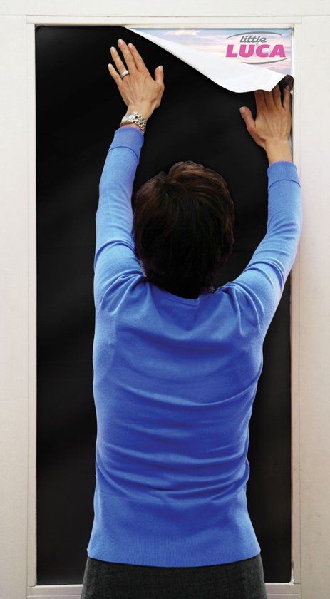 Little LUCA Verduisteringsdoek - Zelfklevend - 40x70 Cm - Zwart