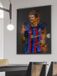 Wallofprints - Lewandowski Poster - A4 - Semi-Glossy - Sport