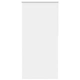 vidaXL Rolgordijn verduisterend 100x210cm wit