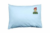 Bona Basics Decoratieve kussenhoes Lichtblauw 50x35 cm