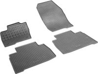 Rigum Tapis de sol pour Ford Galaxy MK4, Ford S-Max WA6 (2015-2023) - 4 pièces - Caoutchouc