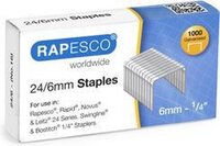 Rapesco 21/4 mm nietjes - 2000 stuks - gegalvaniseerd