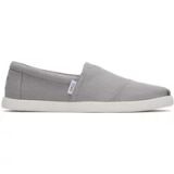 TOMS Alp Fwd mocassinzool voor heren, Drizzle grijs gerecycled katoenen canvas, 44.5 EU
