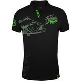 Hotspot Design Ba Mania Polo shirt Korte Mouw Zwart L Man